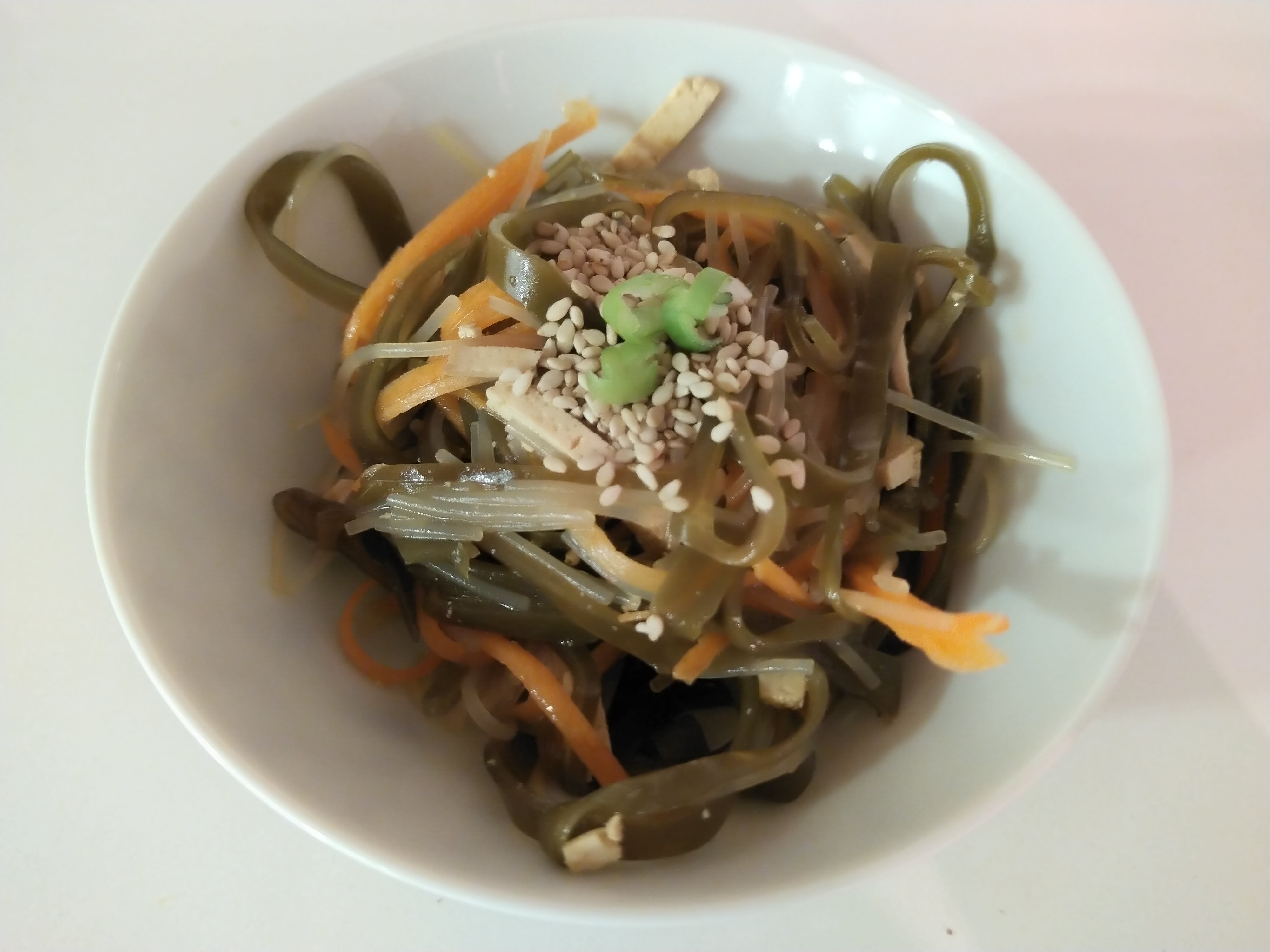 Kombu-Algensalat